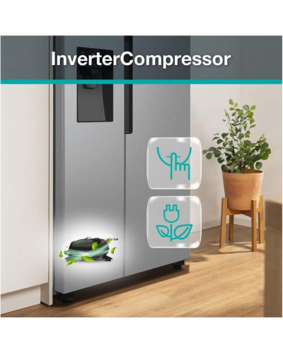 Холодильник з морозильною камерою Gorenje NRR9185ESXL1
