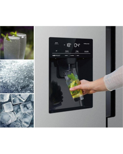 Холодильник з морозильною камерою Gorenje NRR9185ESXL1