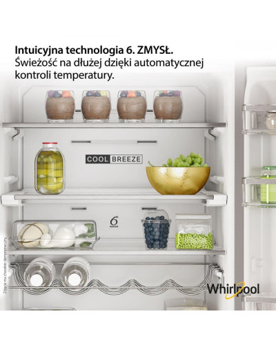 Холодильник з морозильною камерою Whirlpool W7X 93T OX H