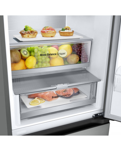 Холодильник з морозильною камерою LG GBV5250DPY