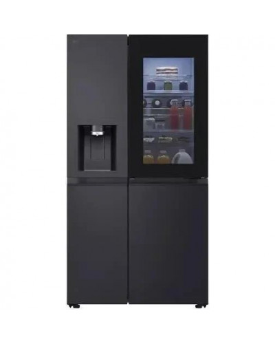 Холодильник з морозильною камерою LG GSXE90EVAD