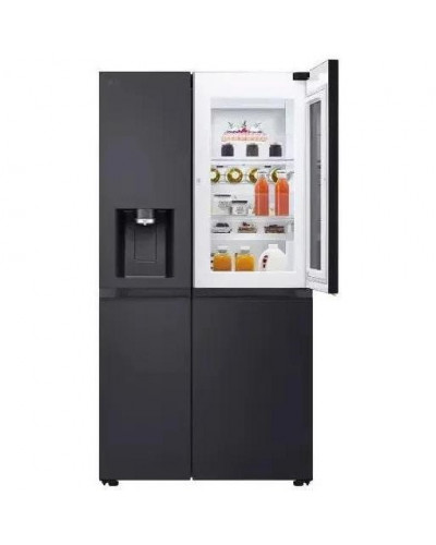 Холодильник з морозильною камерою LG GSXE90EVAD