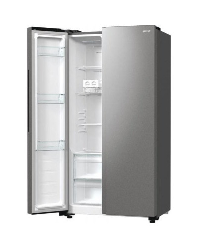 Холодильник з морозильною камерою Gorenje NRR9185EAXL