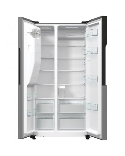 Холодильник з морозильною камерою Gorenje NRR9185ESXL