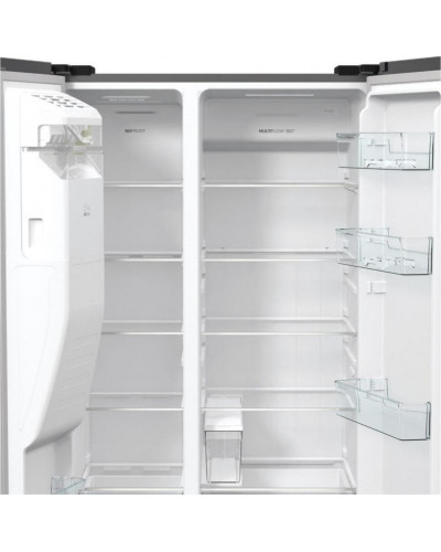 Холодильник з морозильною камерою Gorenje NRR9185ESXL