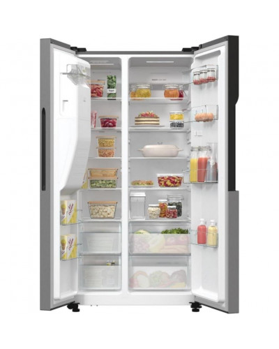 Холодильник з морозильною камерою Gorenje NRR9185ESXL