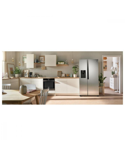 Холодильник з морозильною камерою Gorenje NRS9EVX1