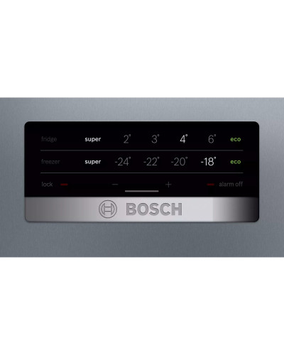 Холодильник з морозильною камерою Bosch KGN36XLER