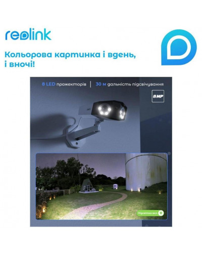 IP-камера видеонаблюдения Reolink Duo 2 POE
