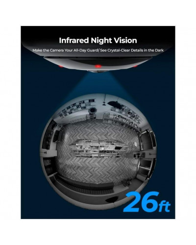 IP-камера видеонаблюдения Reolink Fisheye Series P520 FE-P (1.98 мм)