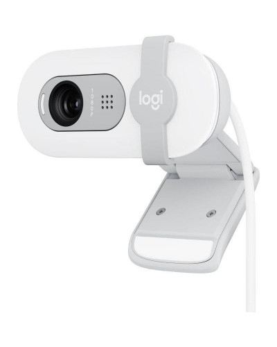 Веб-камера Logitech Brio 100 Full HD Webcam Off White (960-001617)