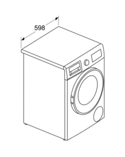 Прально-сушильна машина автоматична Bosch WNA13401PL