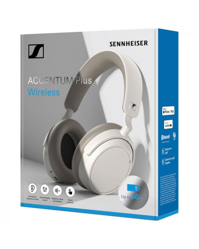 Навушники з мікрофоном Sennheiser ACCENTUM Plus Wireless White (700177)