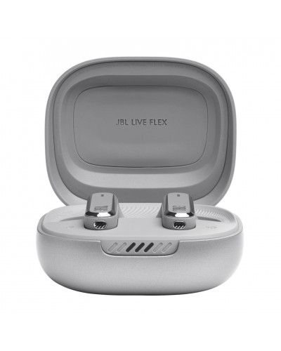 Навушники TWS JBL Live Flex Silver (JBLLIVEFLEXSVR)