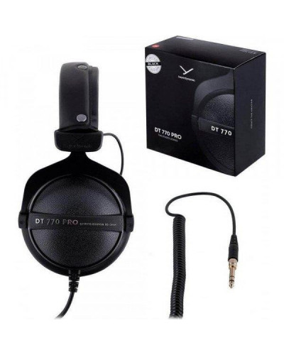 Навушники без мікрофону Beyerdynamic DT 770 PRO LB 80 Om Black Edition (717770)