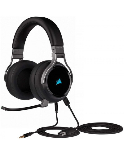 Наушники с микрофоном Corsair VIRTUOSO RGB WIRELESS Black (CA-9011185)