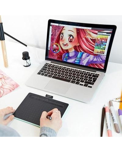 Графічний планшет Wacom Intuos S Bluetooth Pistachio (CTL-4100WLE-N)