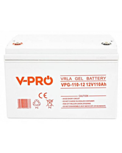 Акумулятор для ДБЖ Volt Polska 12V 110Ah GEL VPRO PREMIUM(6AKUGEL110)