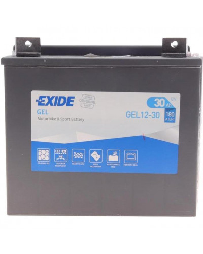 Гелевий акумулятор 12В Exide GEL12-30