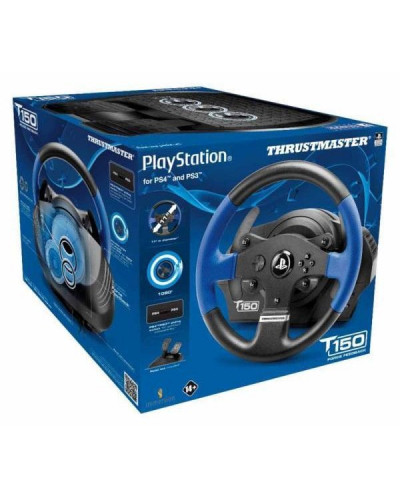 Комплект (руль, педали) Thrustmaster T150 Force Feedback Official Sony licensed Black (4160628)