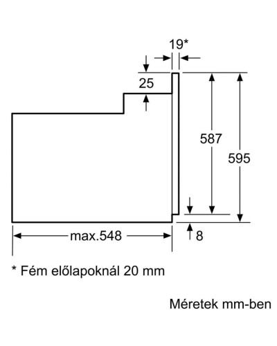 Духовка електрична Bosch HBF114BS1