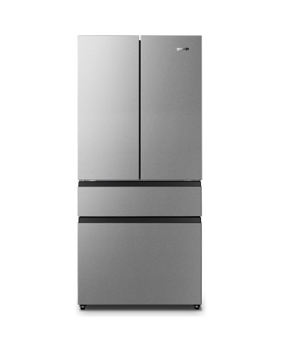 Холодильник з морозильною камерою Gorenje NRM8181UX