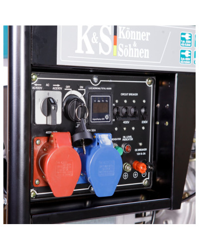 Дизельний генератор Konner&Sohnen KS 8100HDE-1/3 ATSR