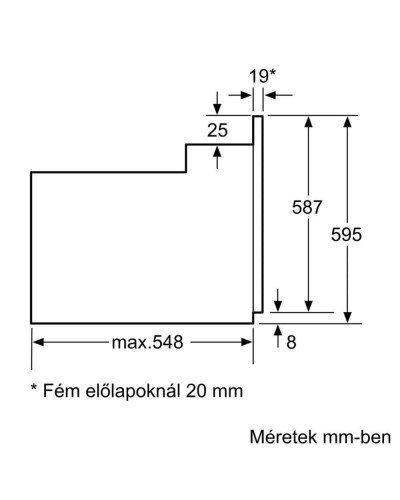 Духовка електрична Bosch HBF134YS1