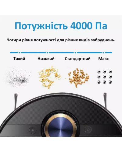 Робот-пылесос с влажной уборкой Midea S8+