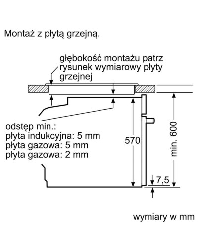 Електрична духовка Bosch HBA553BA0