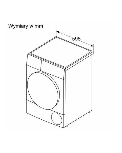 Сушильна машина Bosch WQB246CPPL