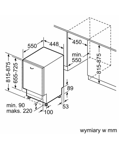 Посудомийна машина Siemens SR63HX64KE