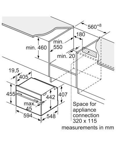 Духовка електрична Siemens CM724G1W1