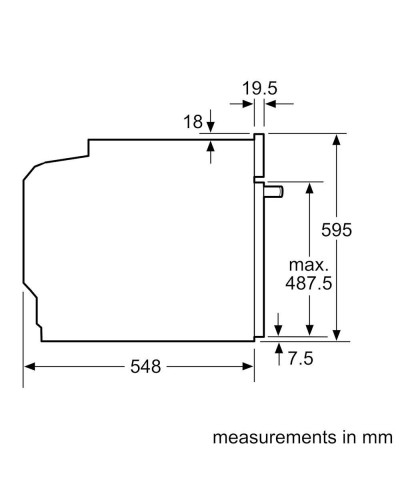 Духовка електрична Bosch HBG7741B1