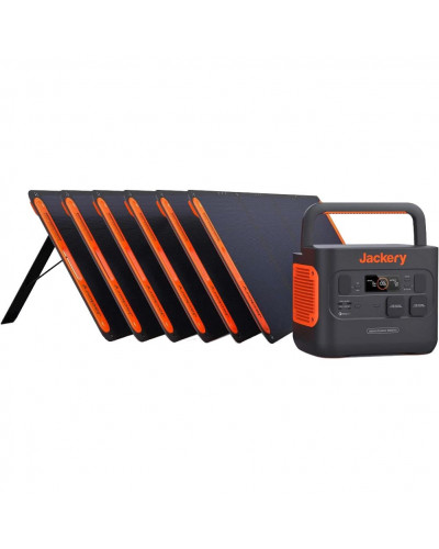 Комплект зарядної станції Jackery Explorer 2000 PRO + 2 SolarSaga 200W