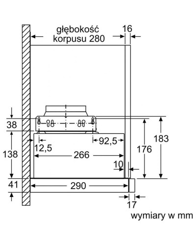 Витяжка телескопічна Siemens LI64MA531