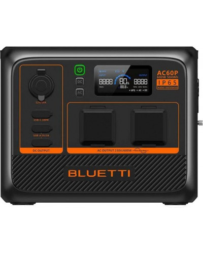 Зарядна станція BLUETTI AC60P 504Wh 600W