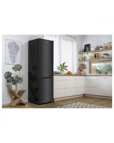 Холодильник з морозильною камерою Gorenje NRK6202EBXL4