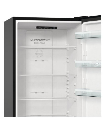 Холодильник з морозильною камерою Gorenje NRK6202EBXL4