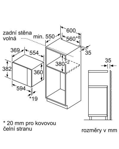 Мікрохвильовка Bosch BFL550MS0