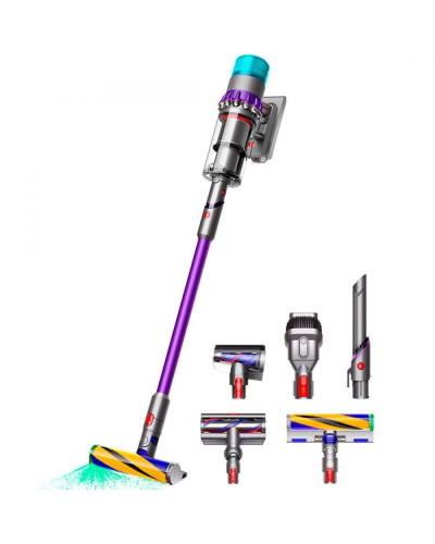 Пилосос 2в1 (вертикальний + ручний) Dyson Gen5detect Absolute Nickel/Purple (446989-01)