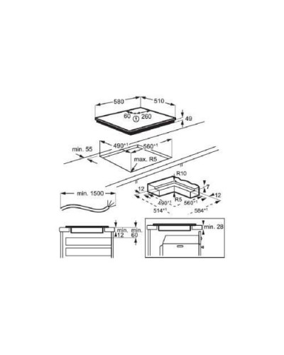 Варильна поверхня електрична Electrolux KIV634I