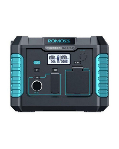 Зарядна станція Romoss RS500 Black Blue (RS500-2B2-G153H)