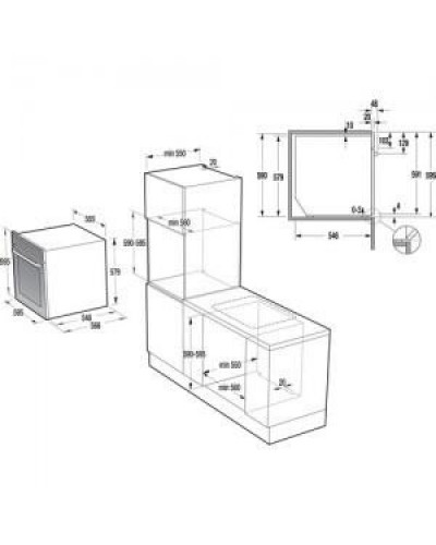 Духовка електрична Gorenje BCS798S24X