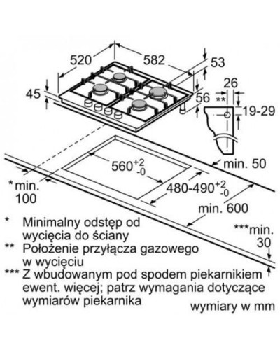 Варильна поверхня газова Siemens EP6A6PB90