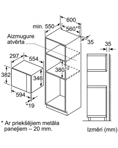 Мікрохвильовка Bosch BFL520MB0