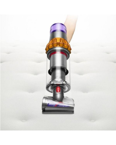 Вертикальний + ручний пилосос (2в1) Dyson V15 Detect Absolute 2023 Yellow/Nickel (446986-01)