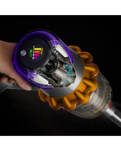 Вертикальний + ручний пилосос (2в1) Dyson V15 Detect Absolute 2023 Yellow/Nickel (446986-01)