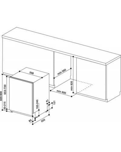 Посудомийна машина Whirlpool WIC3C34PFES