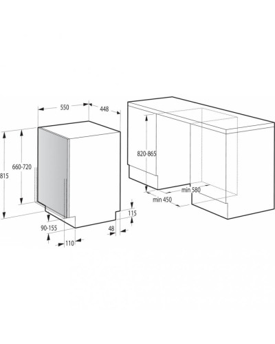 Посудомийна машина Gorenje GV520E10